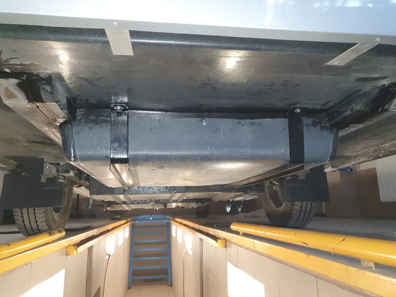 Einbau eines Camper-Ersatzradhalters