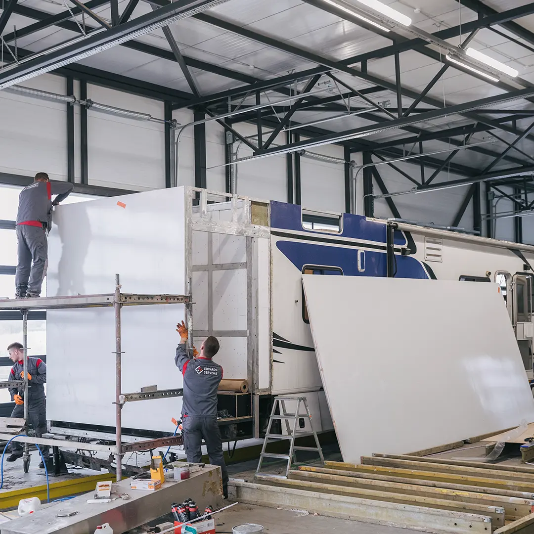 Reparaturdienste für Camper und Wohnmobile in Litauen